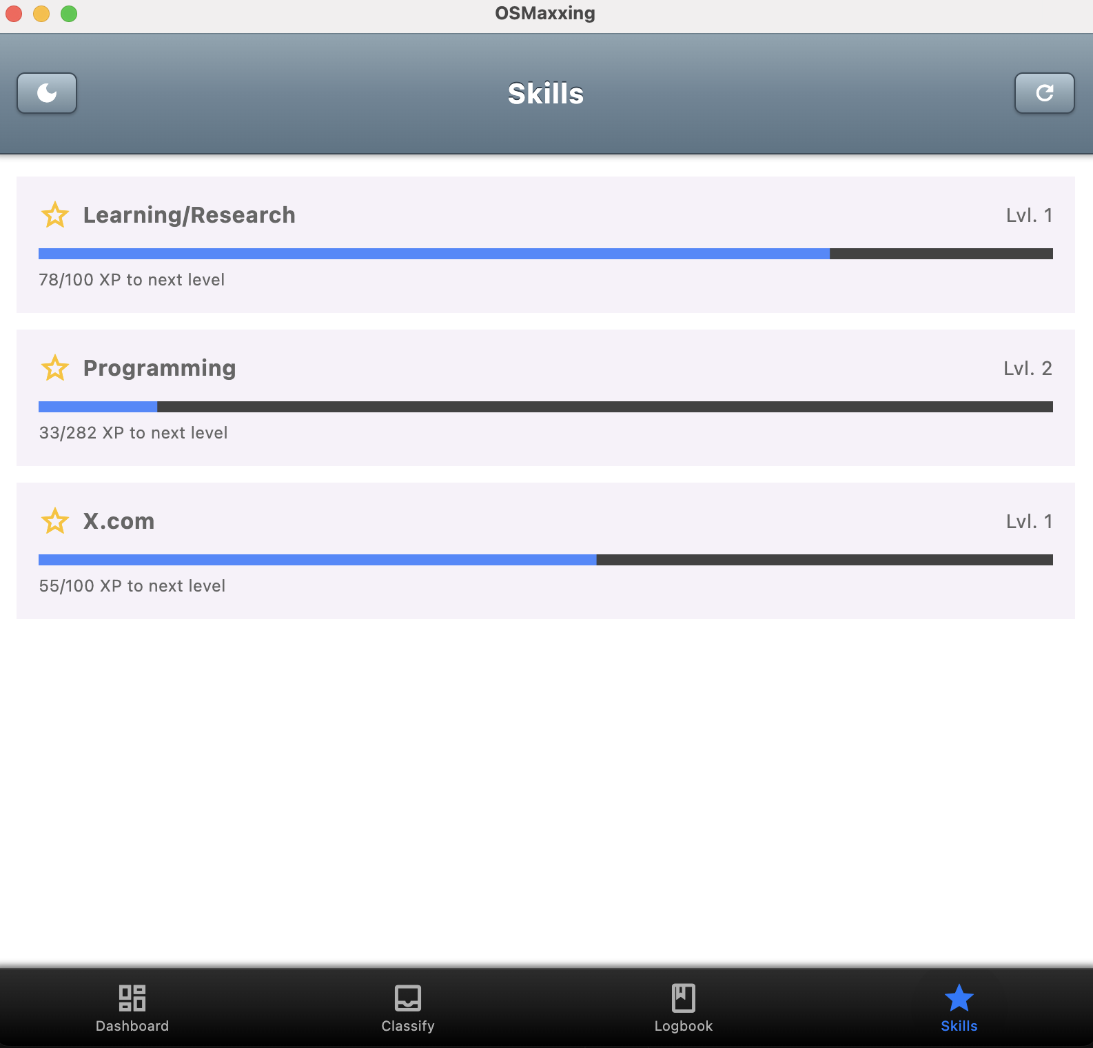 Skills & Insights